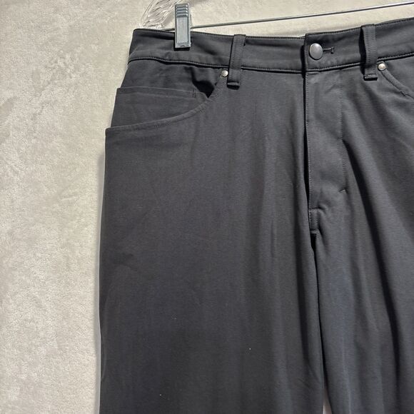 Lululemon ABC Classic Fit Pants Men's 32x30 Grey Stretch Performance Warpstreme - Picture 2 of 13